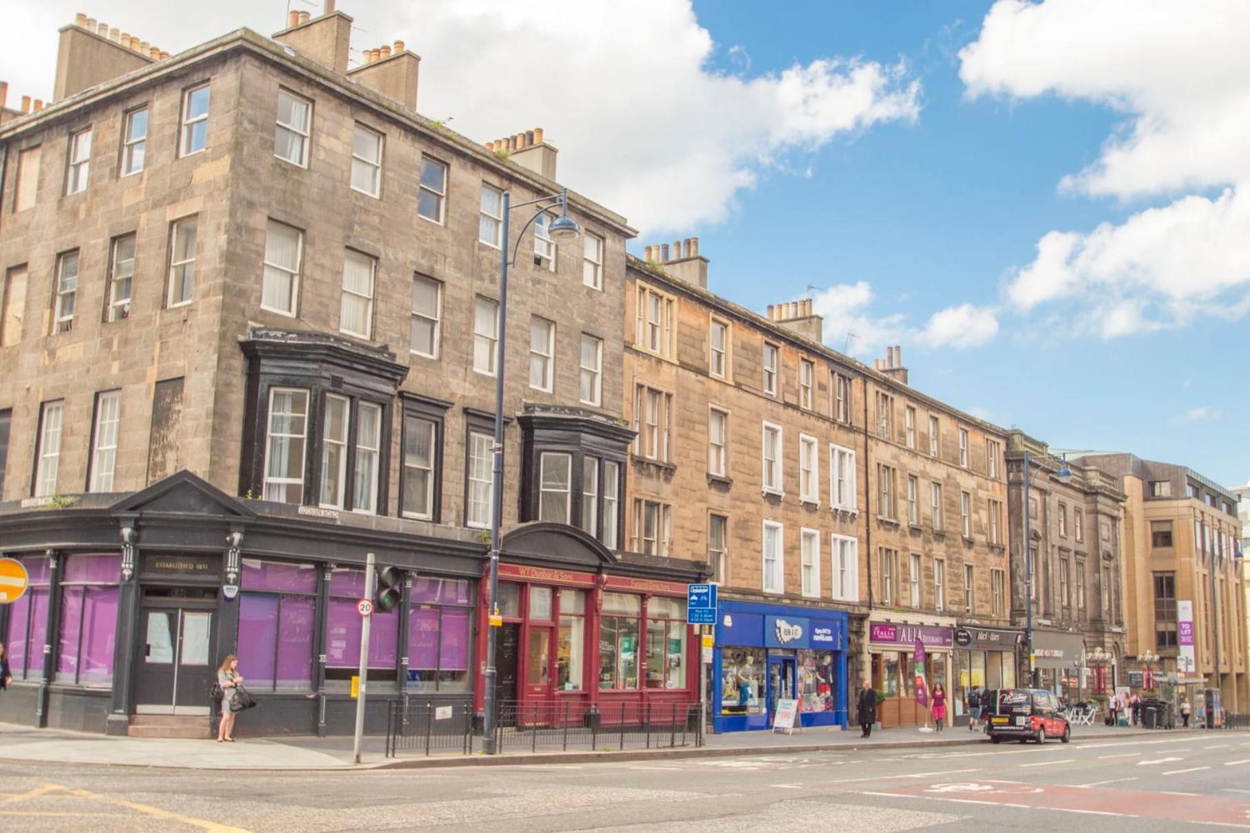 1 Bedrooms Flat In Central Edinburgh Haymarket, Heart Of Edinburgh Flat Sleeps 4 , ภายนอก รูปภาพ